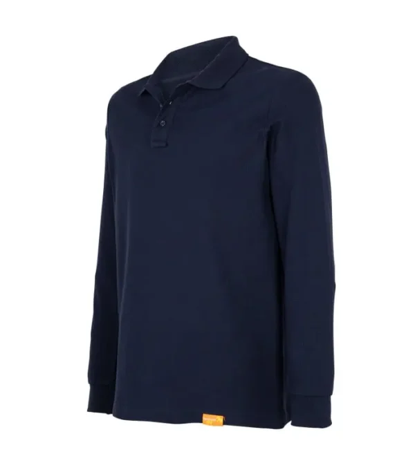 Polera Polo 60% Algodón Manga Larga Hombre - Imagen 3
