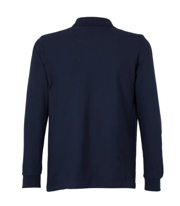 Polera Polo 60% Algodón Manga Larga Hombre - Imagen 4